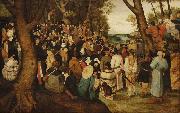 Pieter Brueghel the Younger The Preaching of St. John the Baptist France oil painting artist